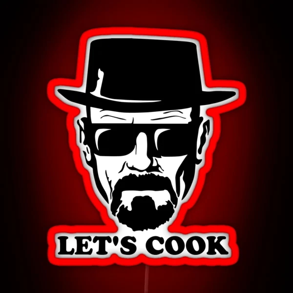 Walter Let S Cook Breaking Film Bad RGB Neon Sign