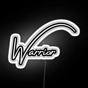 Warrior RGB Neon Sign