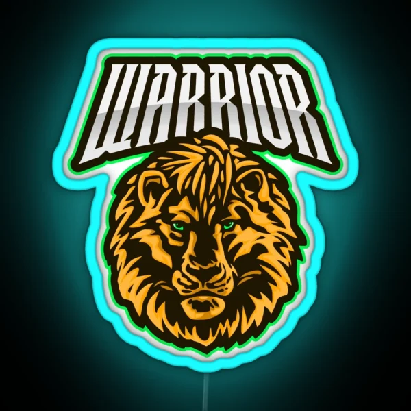 Warrior RGB Neon Sign