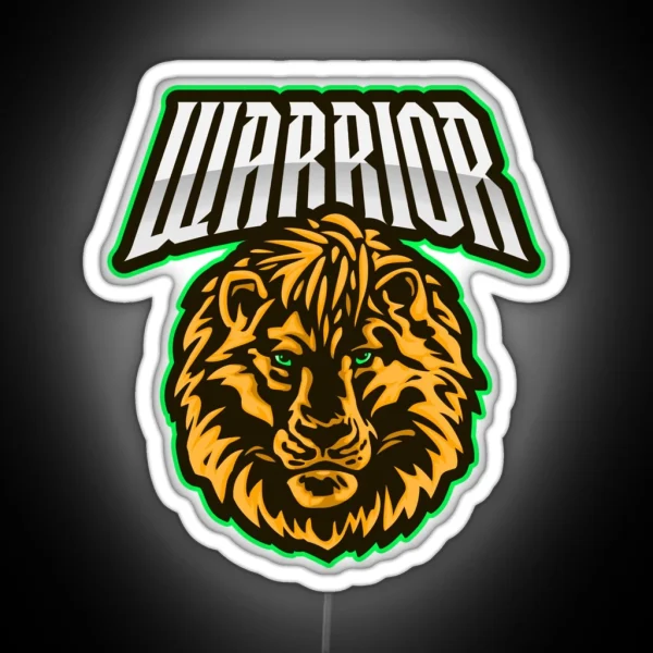 Warrior RGB Neon Sign