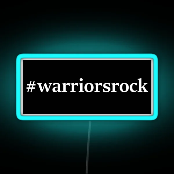 Warriorsrock RGB Neon Sign