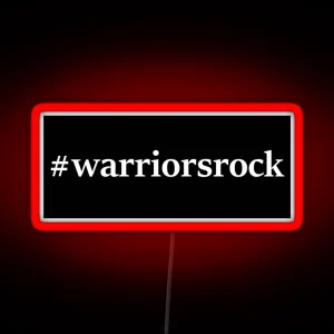 Warriorsrock RGB Neon Sign