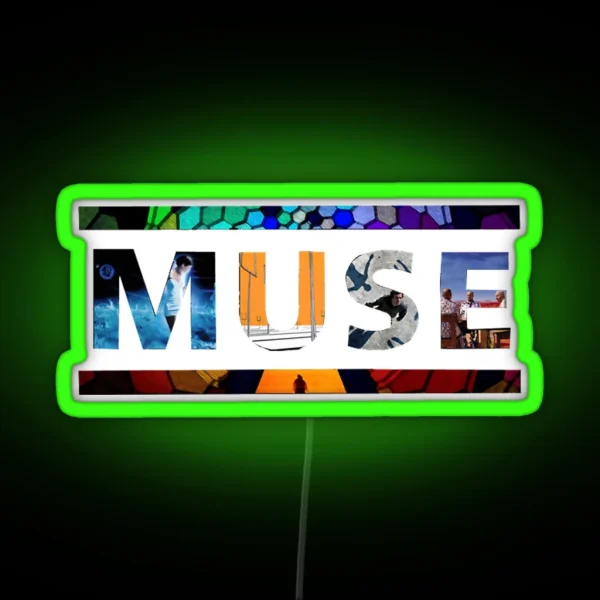 Water Ang Muse RGB Neon Sign