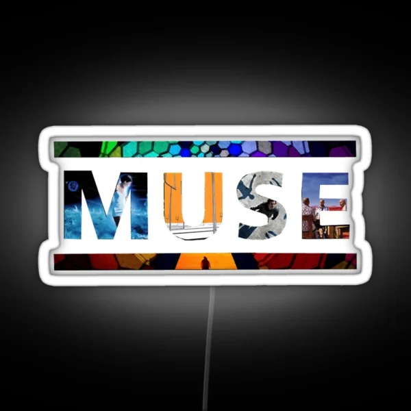 Water Ang Muse RGB Neon Sign