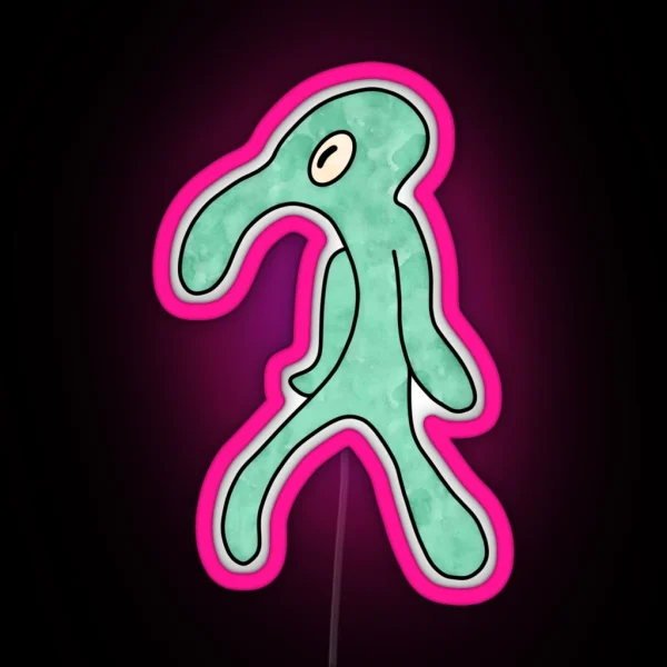 Watercolor Bold And Brash RGB Neon Sign