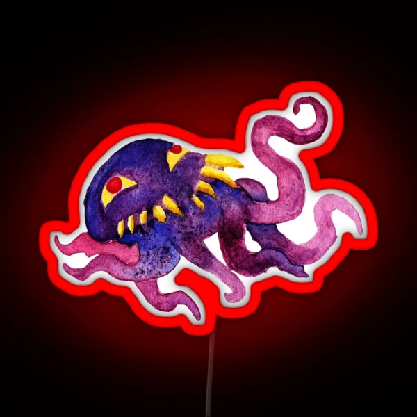Watercolor Ultros RGB Neon Sign