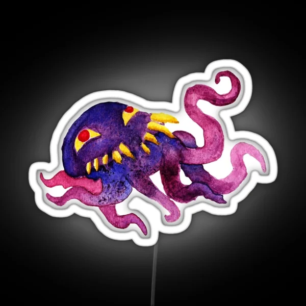 Watercolor Ultros RGB Neon Sign