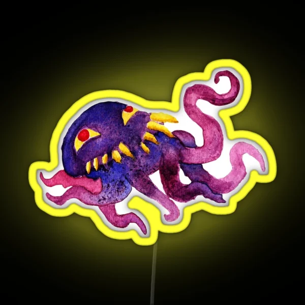 Watercolor Ultros RGB Neon Sign