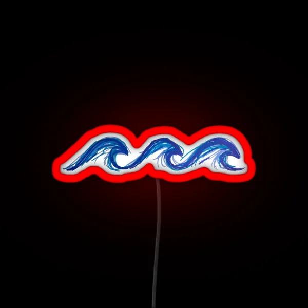 Waves RGB Neon Sign