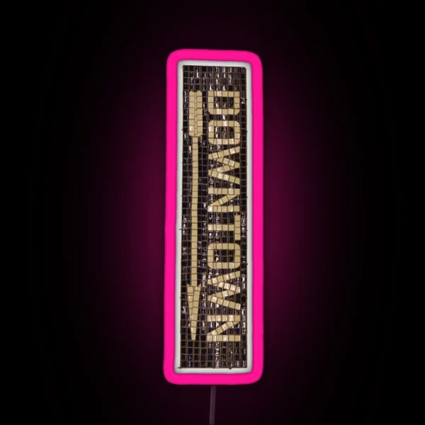 Way Downtown RGB Neon Sign