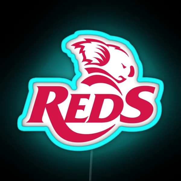 We Are QLD We Are RED RGB Neon Sign