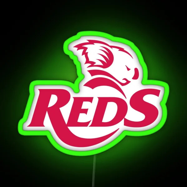 We Are QLD We Are RED RGB Neon Sign
