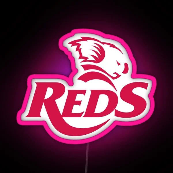 We Are QLD We Are RED RGB Neon Sign