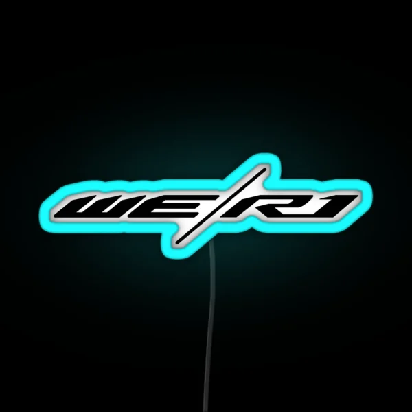We R1 RGB Neon Sign