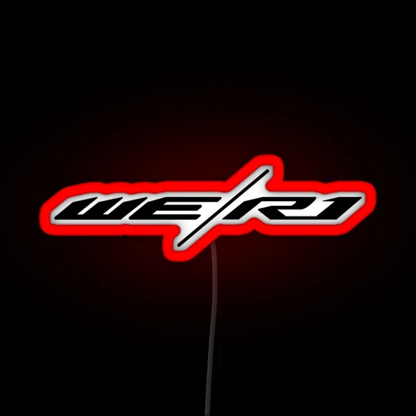 We R1 RGB Neon Sign