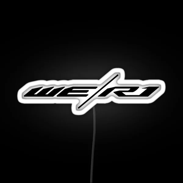 We R1 RGB Neon Sign