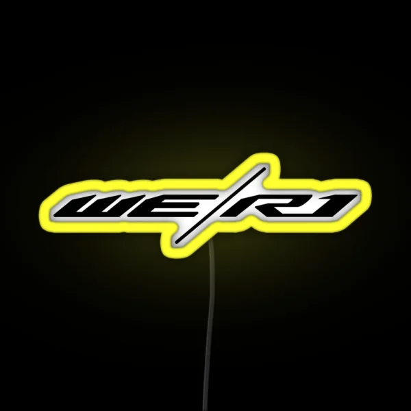 We R1 RGB Neon Sign