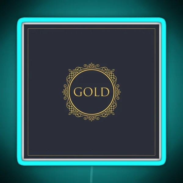 We Wear Gold In September RGB Neon Sign