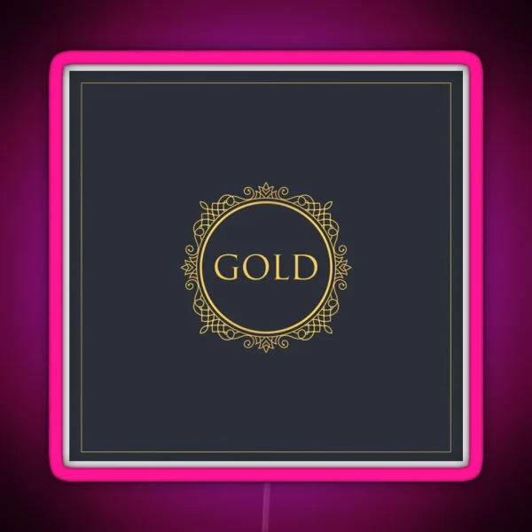 We Wear Gold In September RGB Neon Sign
