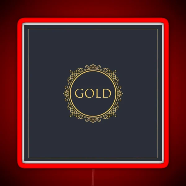 We Wear Gold In September RGB Neon Sign