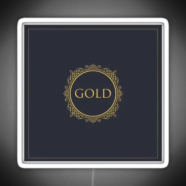 We Wear Gold In September RGB Neon Sign