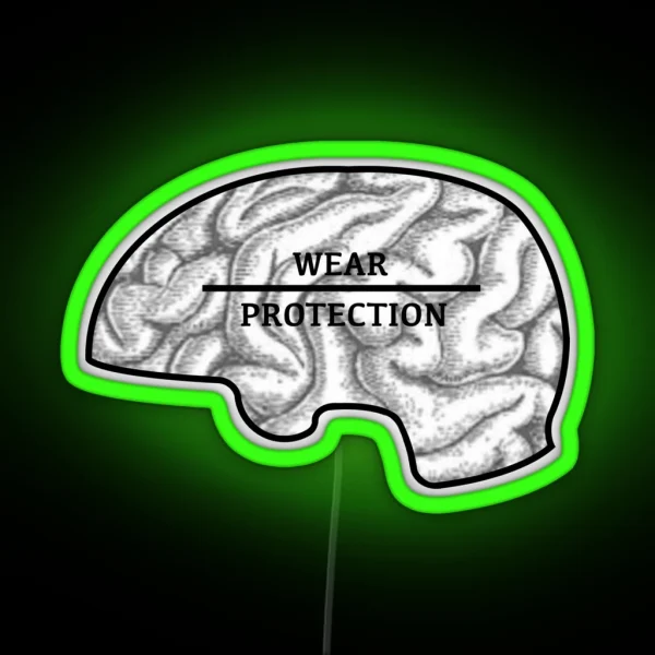 Wear Protection RGB Neon Sign
