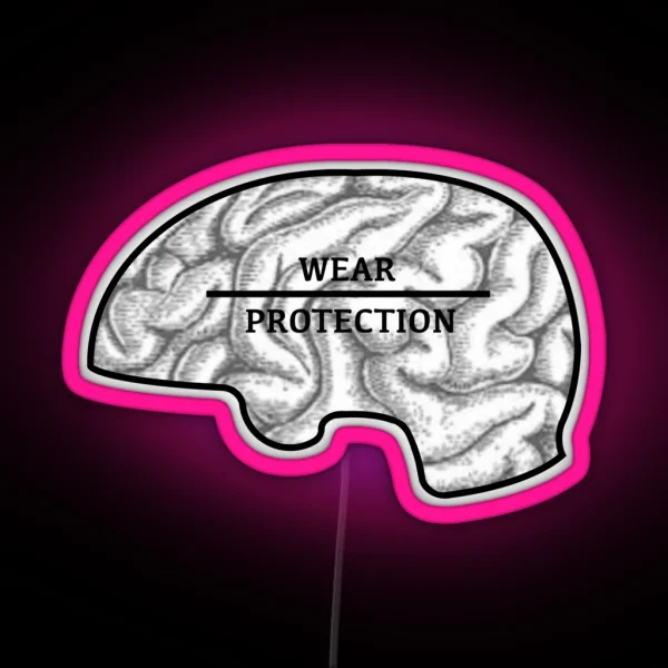 Wear Protection RGB Neon Sign