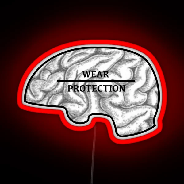 Wear Protection RGB Neon Sign