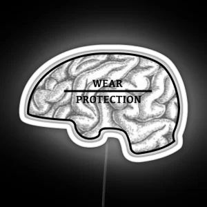 Wear Protection RGB Neon Sign