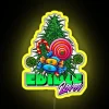 Cannabis enthusiast neon sign