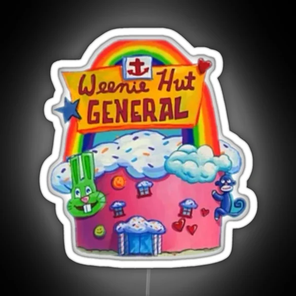 Weenie Hut General RGB Neon Sign