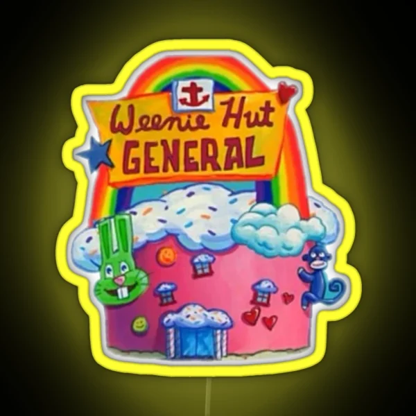 Weenie Hut General RGB Neon Sign