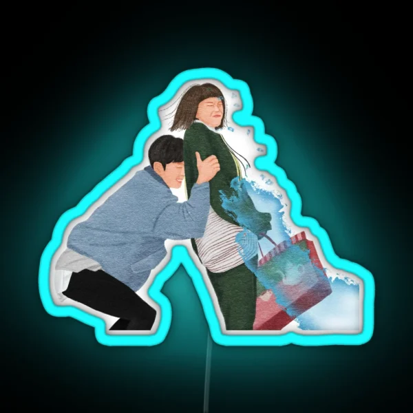 Weightlifting Fairy Kim Bok Joo RGB Neon Sign