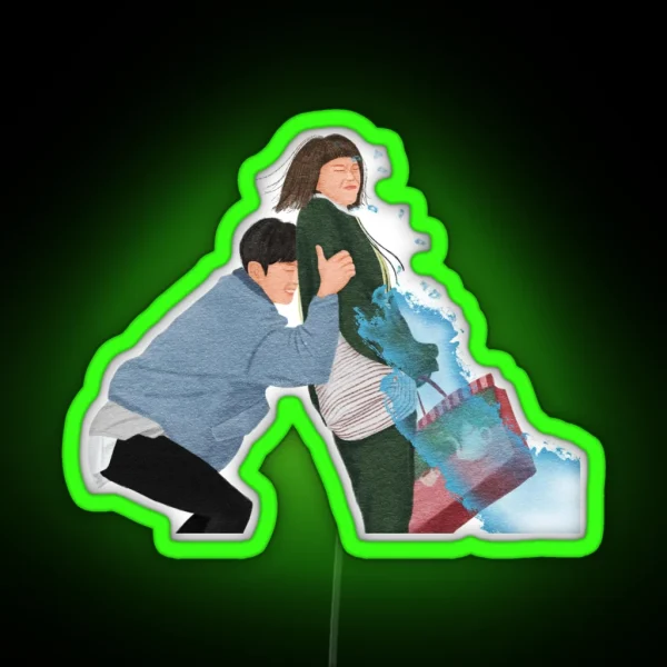 Weightlifting Fairy Kim Bok Joo RGB Neon Sign
