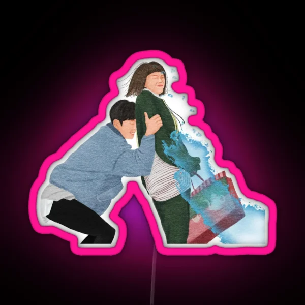 Weightlifting Fairy Kim Bok Joo RGB Neon Sign