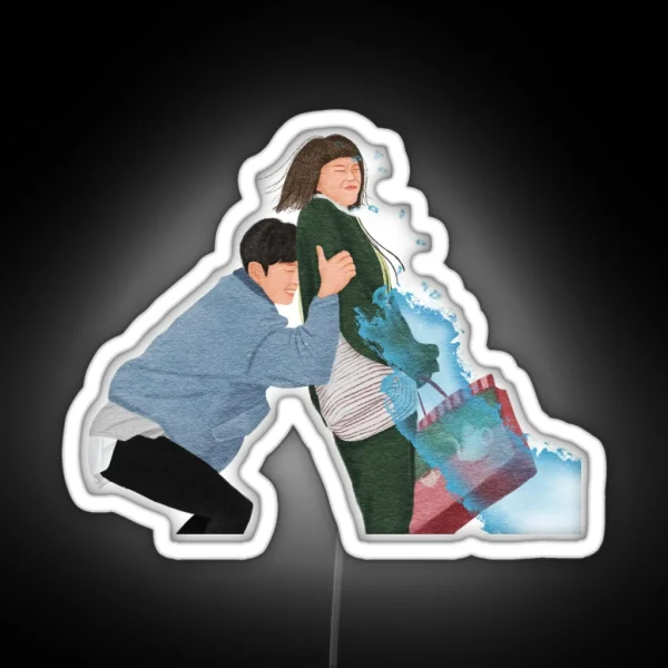 Weightlifting Fairy Kim Bok Joo RGB Neon Sign