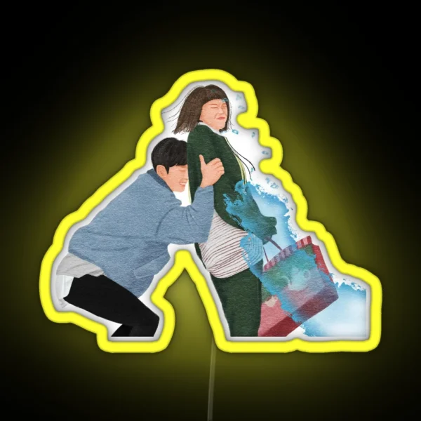 Weightlifting Fairy Kim Bok Joo RGB Neon Sign