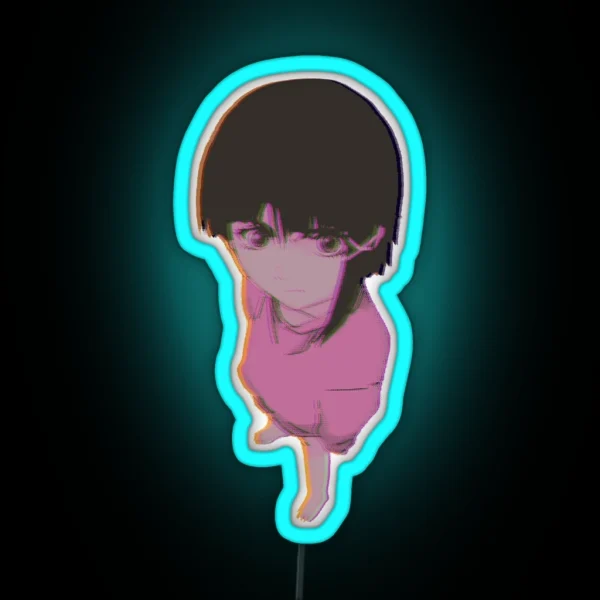 Weird Lain Design RGB Neon Sign