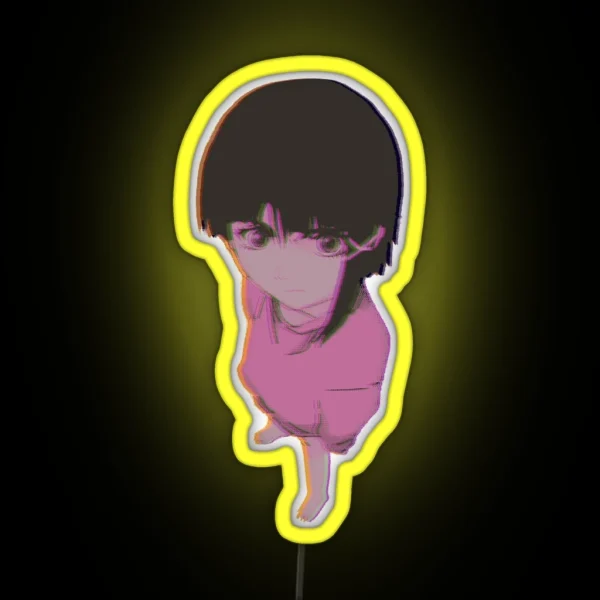 Weird Lain Design RGB Neon Sign