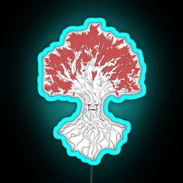 Weirwood Tree RGB Neon Sign