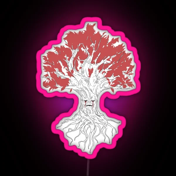 Weirwood Tree RGB Neon Sign