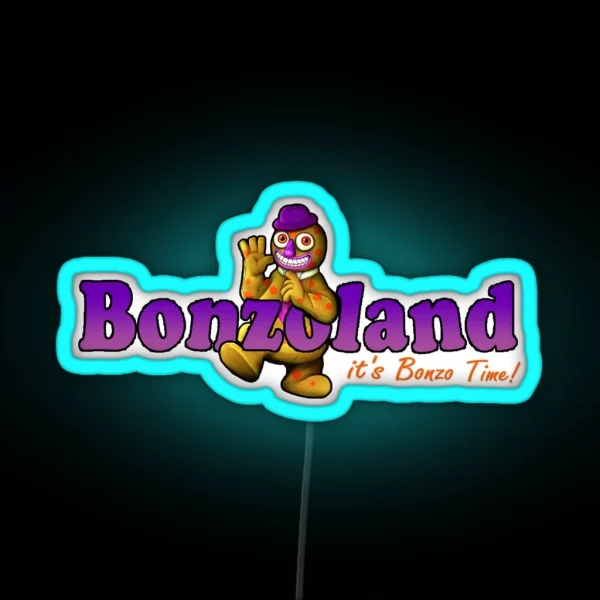 Welcome To Bonzoland RGB Neon Sign