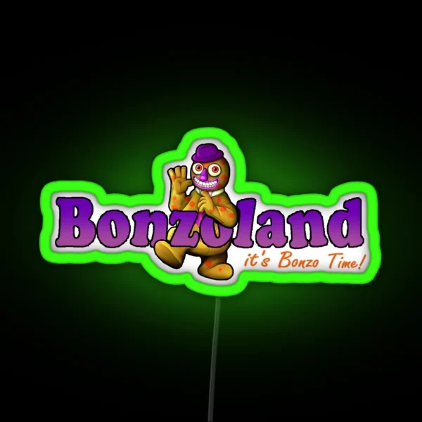 Welcome To Bonzoland RGB Neon Sign