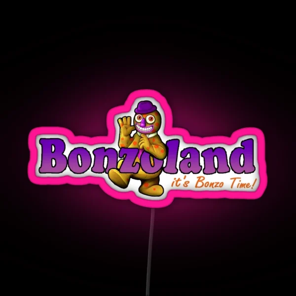 Welcome To Bonzoland RGB Neon Sign