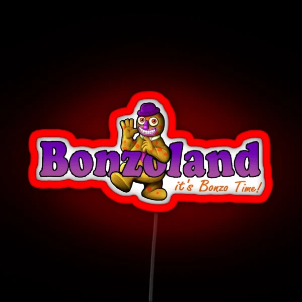 Welcome To Bonzoland RGB Neon Sign