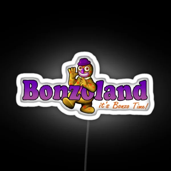 Welcome To Bonzoland RGB Neon Sign