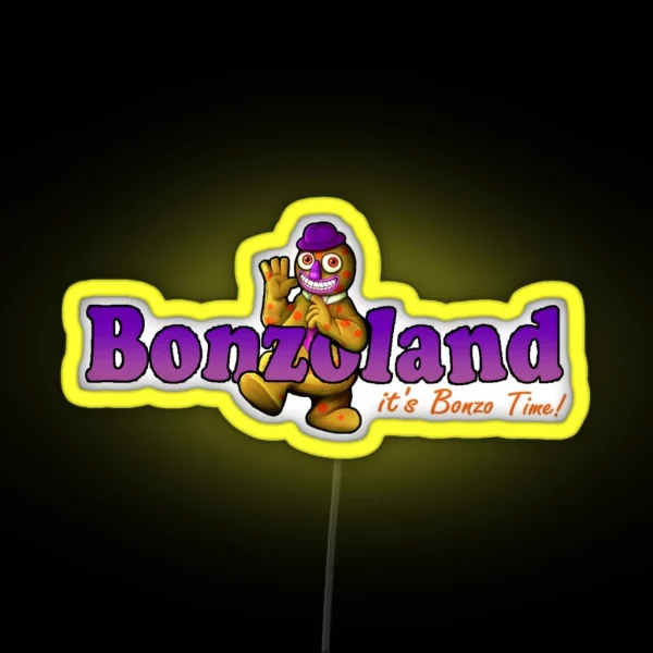 Welcome To Bonzoland RGB Neon Sign
