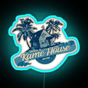 Welcome To Kame House RGB Neon Sign