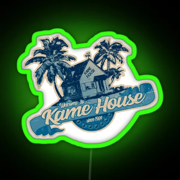 Welcome To Kame House RGB Neon Sign