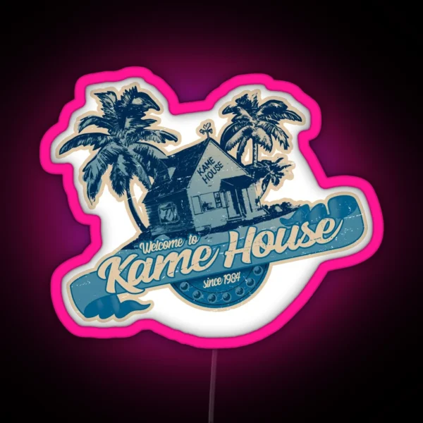 Welcome To Kame House RGB Neon Sign